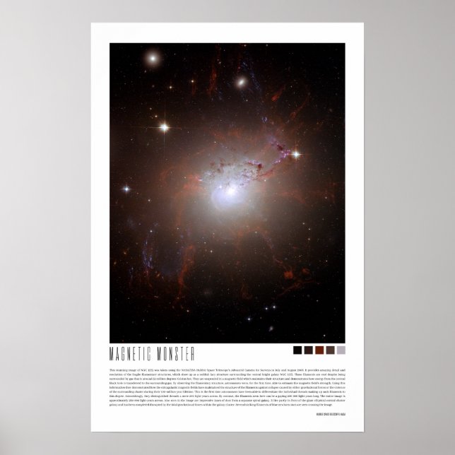 Affiche Monstre magnétique (NGC 1275) (Devant)