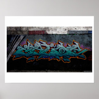 Affiche Monstre vert