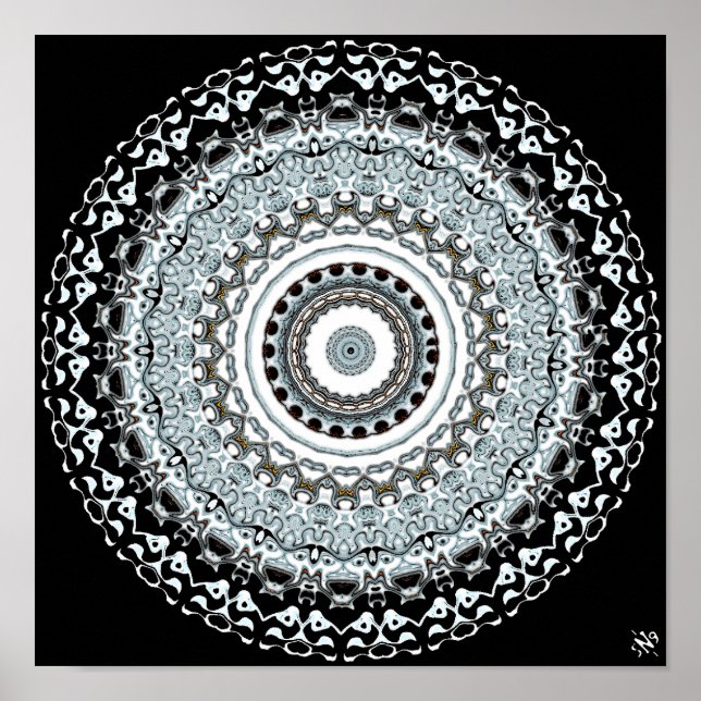Affiche Monstres Mandala 2 (Devant)