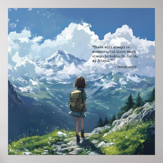 Affiche monstres (porte 1057)