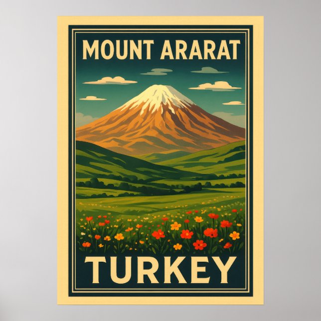 Affiche Mont Ararat Turquie V01 (Devant)