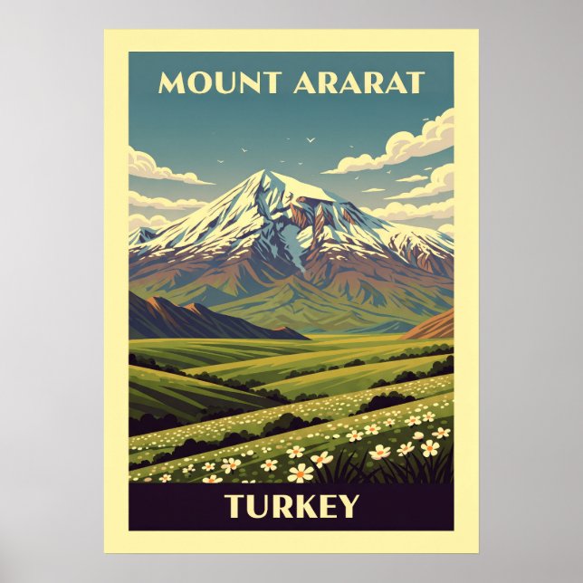 Affiche Mont Ararat Turquie V02 (Devant)