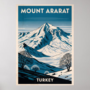 Affiche Mont Ararat Turquie V05
