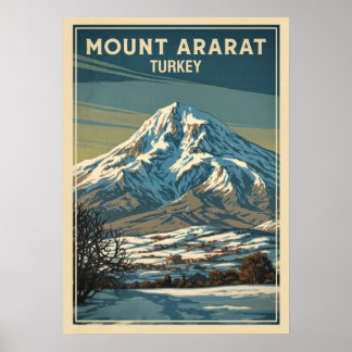 Affiche Mont Ararat Turquie V06