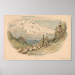 Affiche Mont Blanc