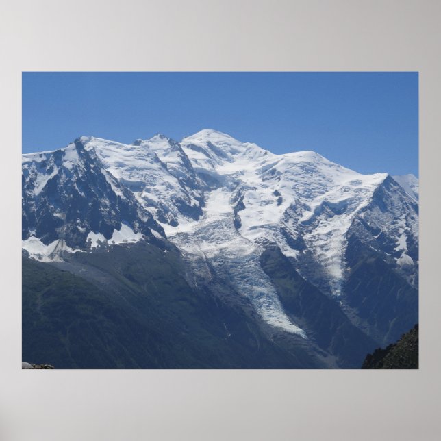 Affiche Mont Blanc (Devant)