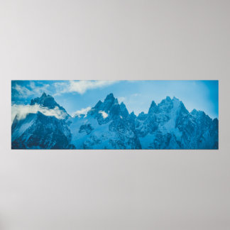 Affiche Mont Blanc Chamonix