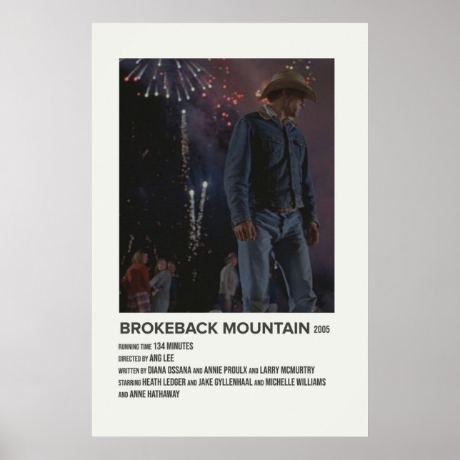 Affiche mont brokeback 2005 (Devant)