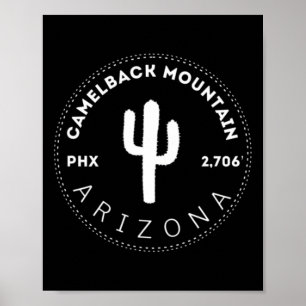 Affiche Mont Camelback - Phoenix Arizona Escalade Et