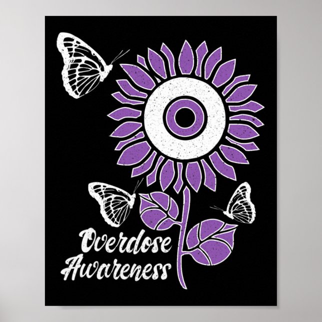 Affiche Mont de sensibilisation à la surdose de papillon d (Devant)