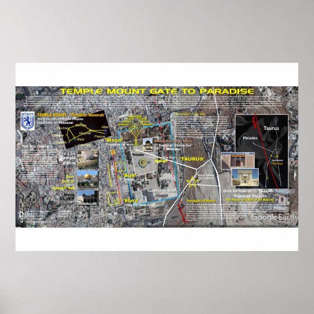 Affiche Mont du Temple - Taurus Motif (Devant)