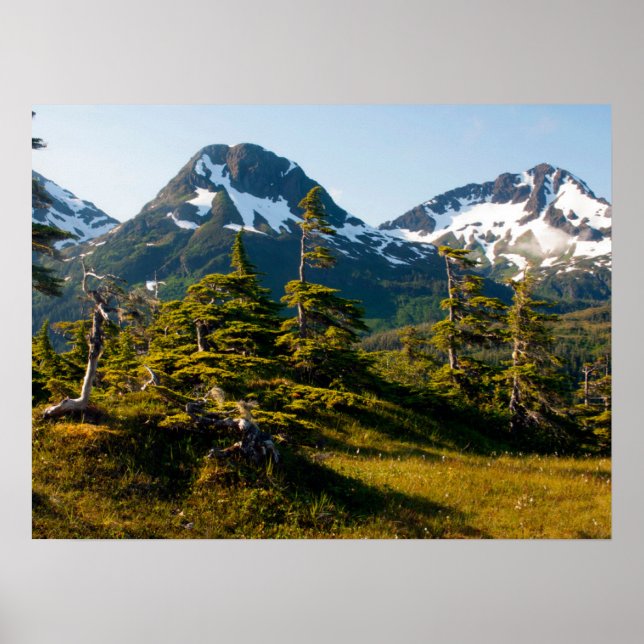 Affiche Mont Eccles près de Cordova, Alaska (Devant)