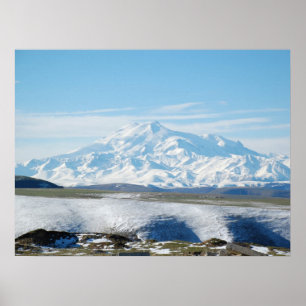 Affiche Mont Elbrus (La plus haute montagne d'Europe)
