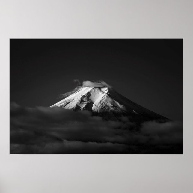Affiche Mont Fuji de Fujiyoshida (Devant)