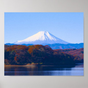 Affiche Mont Fuji Japon