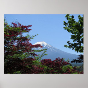 Affiche Mont Fuji Japon