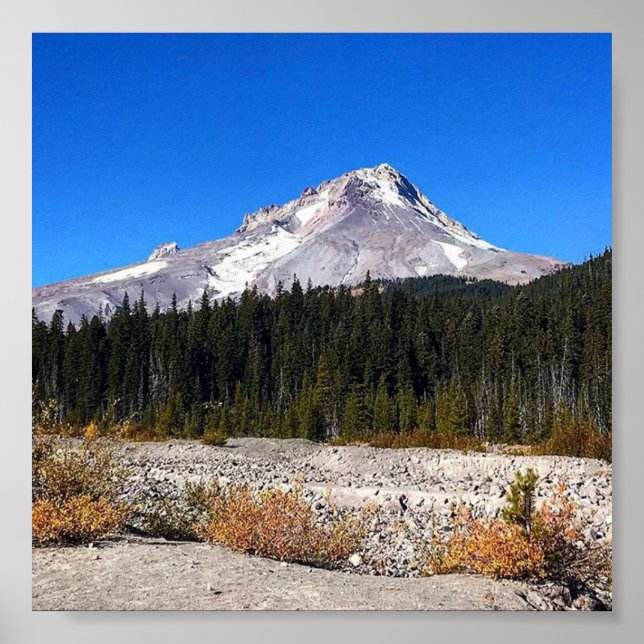 Affiche Mont Hood, Oregon (Devant)