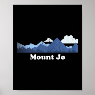 Affiche Mont Jo Mountain Peak Bygger New York Ny Escalade