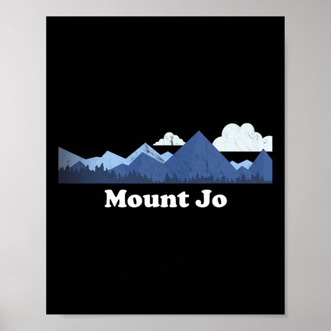 Affiche Mont Jo Mountain Peak Bygger New York Ny Escalade (Devant)