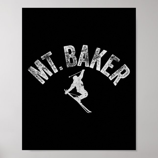 Affiche Mont Ker Ski Mont Ker Washington Ski Cool Hiver (Devant)