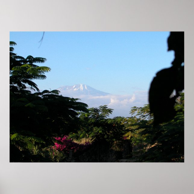 Affiche Mont Kilimanjaro (Devant)