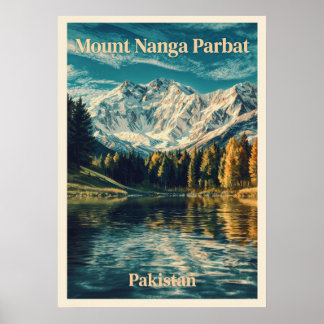 Affiche Mont Nanga Parbat V03