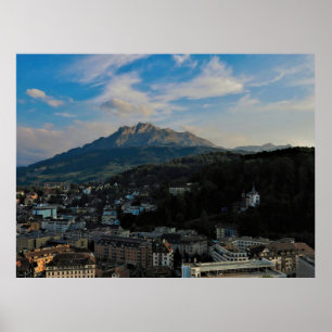 Affiche Mont Pilatus