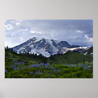 Affiche Mont Rainier