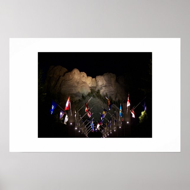 Affiche Mont Rushmore (Devant)