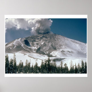 Affiche Mont Saint Helens - Avant l'éruption
