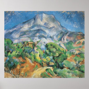 Affiche Mont Sainte Victoire au-dessus de Tholonet, Paul C