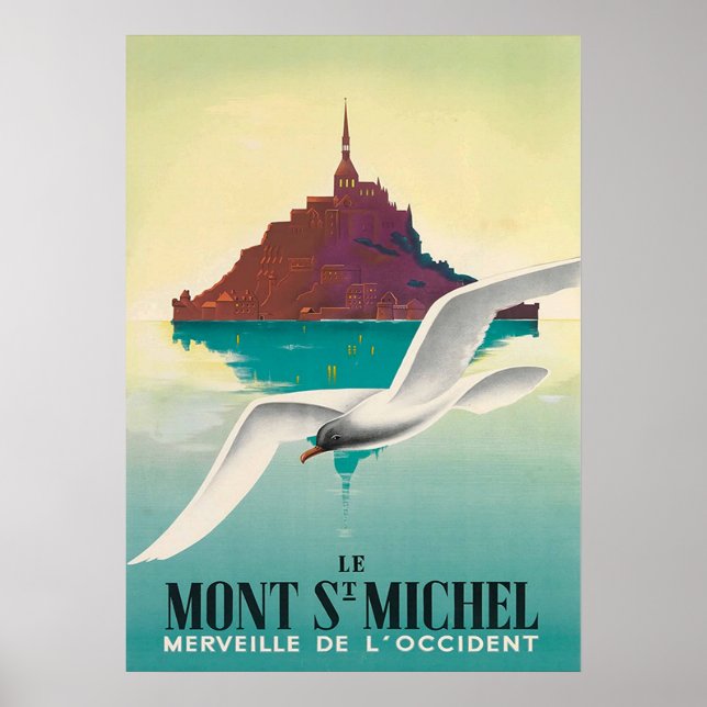 AFFICHE MONT ST. MICHEL (Devant)