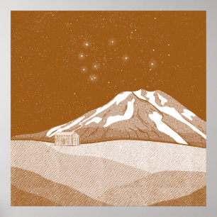 Affiche Mont Taranaki