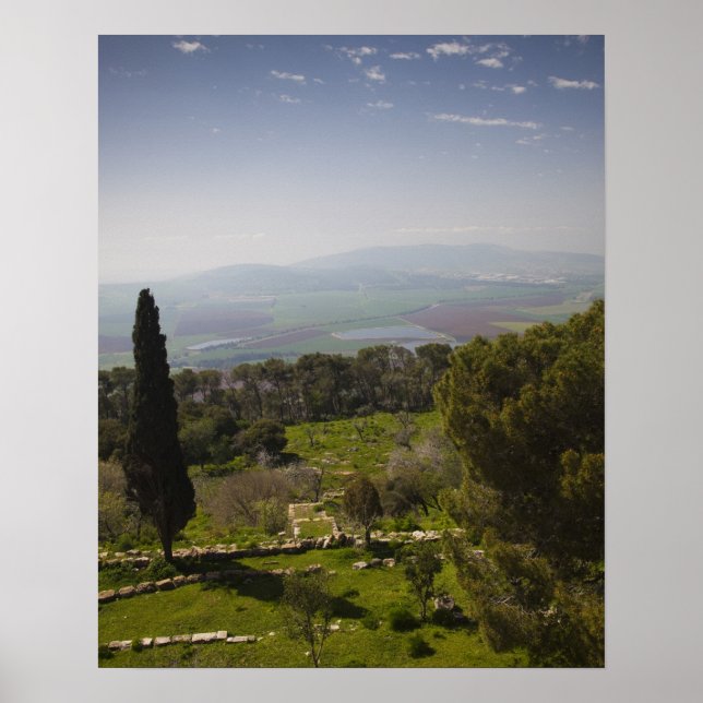 Affiche Mont Thabor, site de la transfiguration biblique (Devant)
