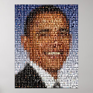 Affiche Montage de BARACK OBAMA