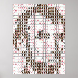 Affiche Montage de carte Abe Lincoln