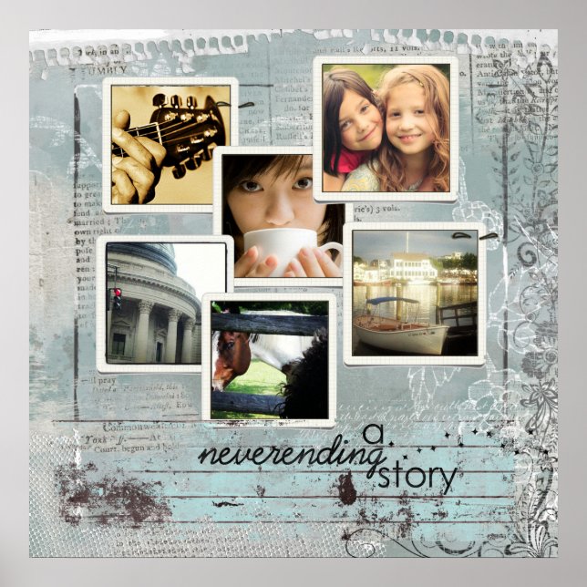 Affiche montage photo instagram (Devant)