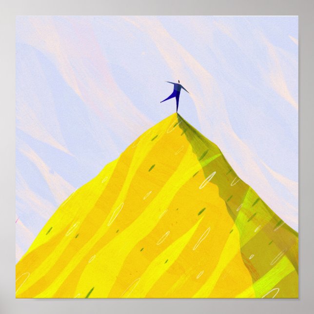 Affiche Montagne (Devant)