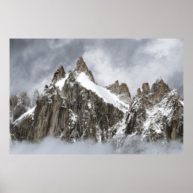 AFFICHE MONTAGNE BROWN (Devant)