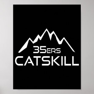 Affiche Montagne Catskill 35er _1
