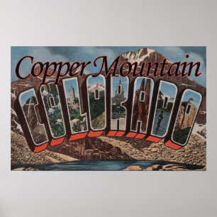Affiche Montagne de cuivre, le Colorado - grandes scènes