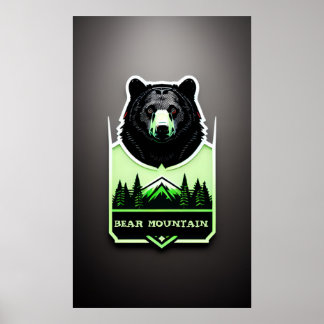 Affiche Montagne de l'ours