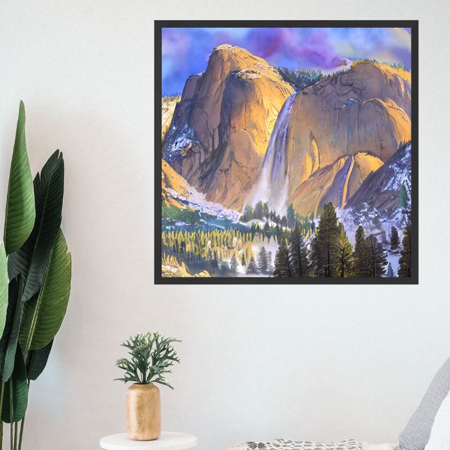 Affiche Montagne de Yosemite (Créateur téléchargé)