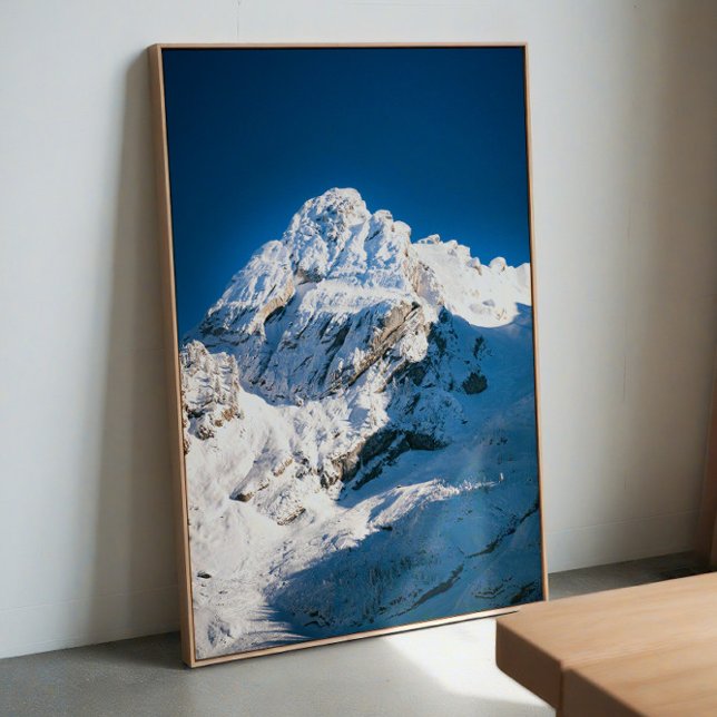 Affiche Montagne enneigée (Créateur téléchargé)