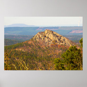 Affiche Montagne fourrée, Arkansas