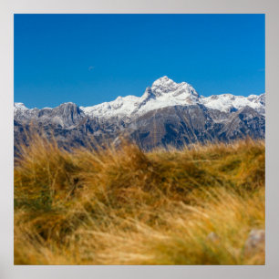 Affiche Montagne majestueuse Triglav, Slovénie