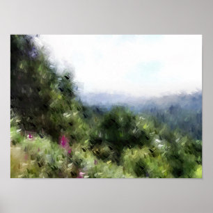 AFFICHE MONTAGNES