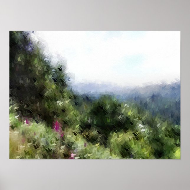 AFFICHE MONTAGNES (Devant)