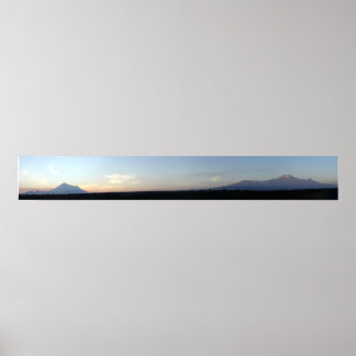 Affiche Montagnes majestueuses