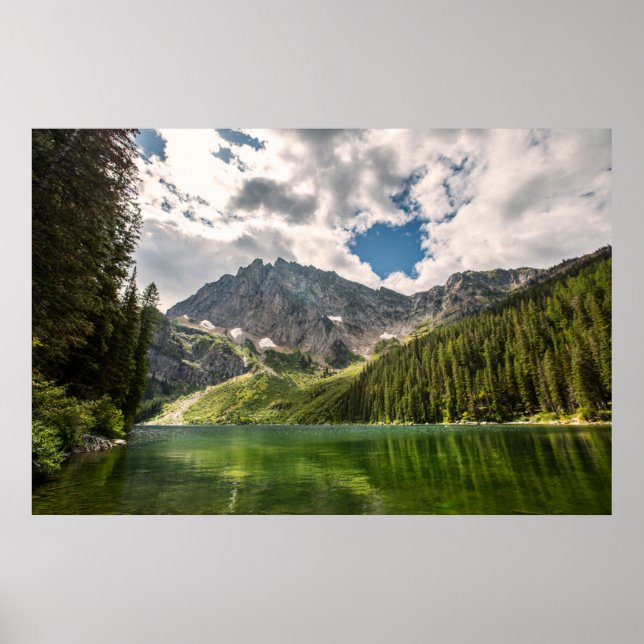 Affiche Montagnes | Monts de Cabinet, Montana (Devant)